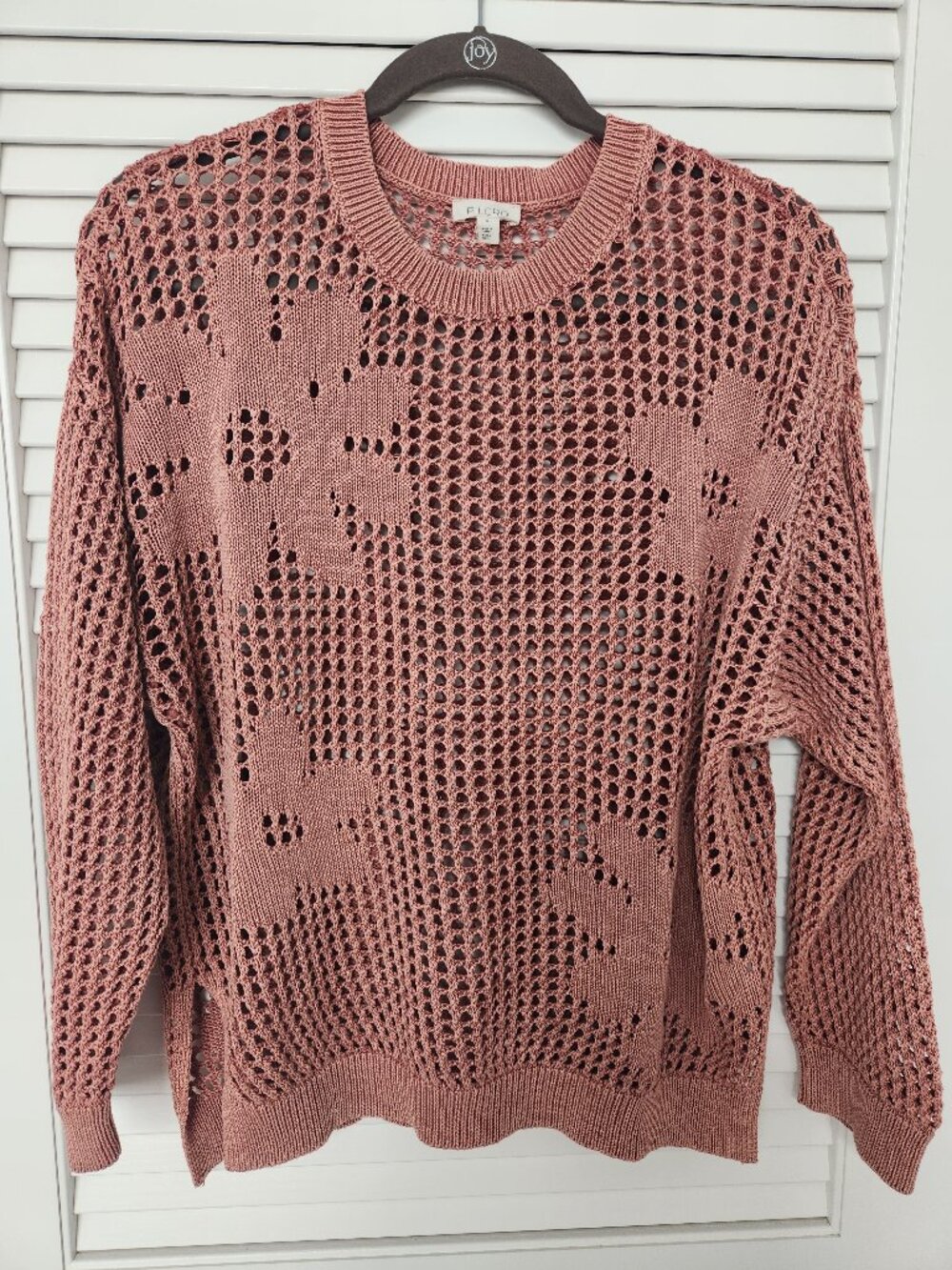 Anthropologie Pilcro Open Stitch Sweater - Small